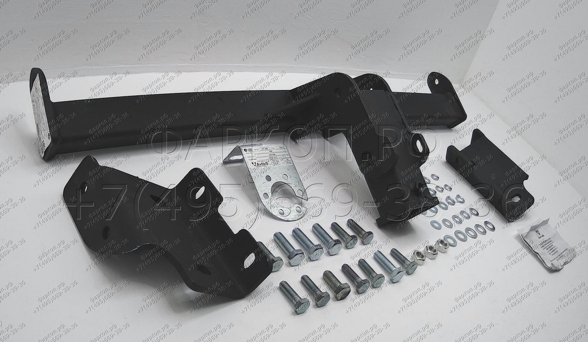 Фаркоп на Hyundai ix35 2010-2015, Kia Sportage 2010-2015 без снятия и подрезки бампера. Тип шара: E. Нагрузки: 2000/100 кг, масса фаркопа 15 кг (без электрики в комплекте)